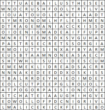 withoureyesclosed:  thetrueimage:  Post the first three words you see; made, secrets,