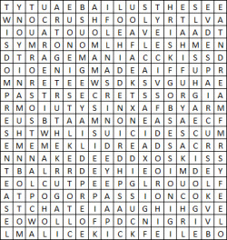 withoureyesclosed:  thetrueimage:  Post the first three words you see; made, secrets, door  naked, made, kiss   passion, read, leave I also saw &ldquo;chat&rdquo;, but  think that&rsquo;s an accident.