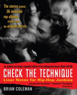 Check the Technique: Liner Notes for Hip-Hop Junkies  (click cover to purchase)
