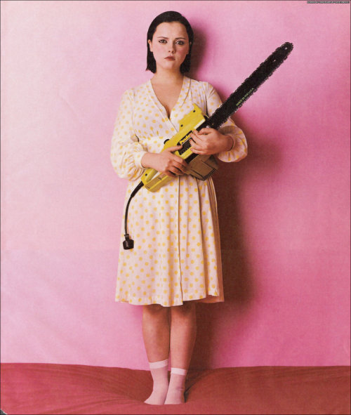 suicideblonde: Christina Ricci photographed by Terry Richardson