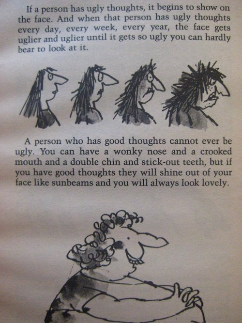 hidesawell:  (via fuckyeahhappy) Is this Roald Dahl?  Yeah its from Roald Dahl