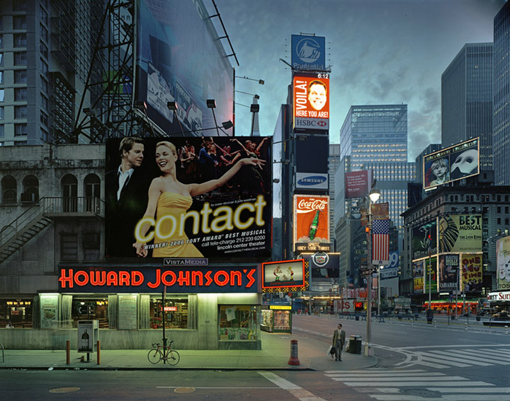 Howard Johnson&rsquo;s on 46th Street, Times Square, NY photo: Andrew Moore,