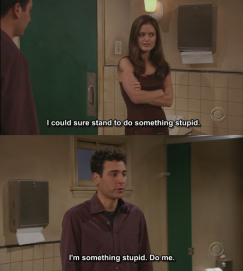 mynameiseve:  itsjustjessa:  howimetyourmother:  (via fuckyeahsubs)   Haha.. Nice one, Mr. Mosby. :D 