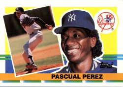 pascual perez says, &ldquo;go jankees&rdquo;