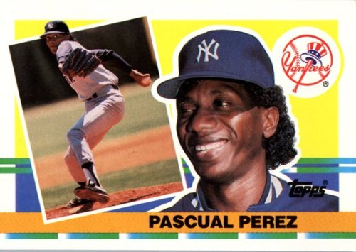 XXX pascual perez says, “go jankees” photo