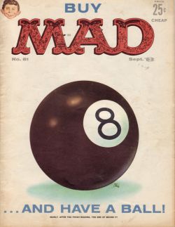 mad magazine #81