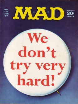 mad magazine #115