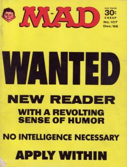 mad magazine #107