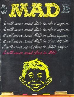 mad magazine #128
