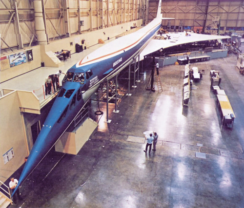 Porn Boeing 2707-300 Full-scale mockup, Plant photos