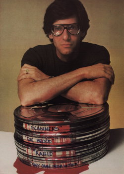David Cronenberg photo by Bob Villard, 1981via: