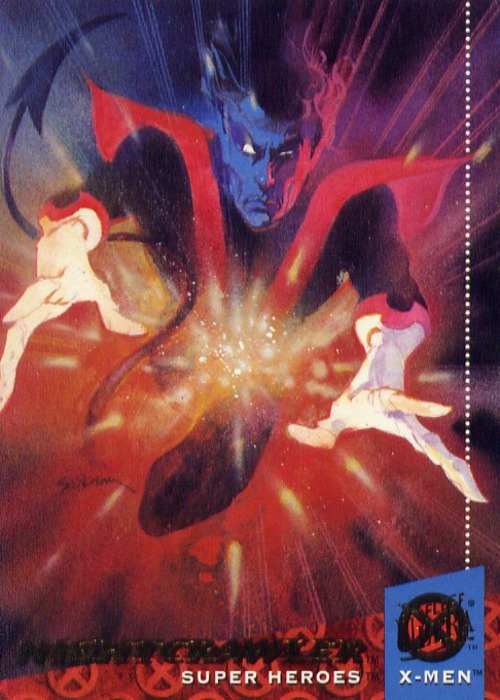 Nightcrawler by Bill Sienkiewicz
X-Men Fleer Ultra Series I (1994)