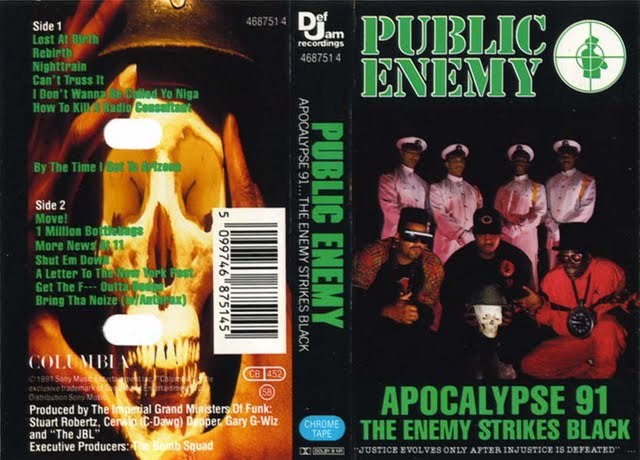 #tapedecktuesday-P : Public Enemy-Apocalypse 91&rsquo; The Enemy Strikes Back