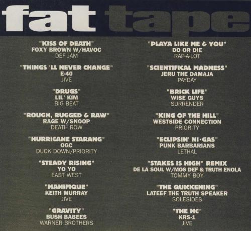 #tapedecktuesday: Source x Fat Tape Nov. ‘96