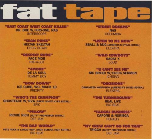 #tapedecktuesday: Source x Fat Tape July ‘96