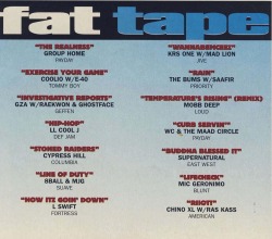 #tapedecktuesday: Source x Fat Tape Dec.