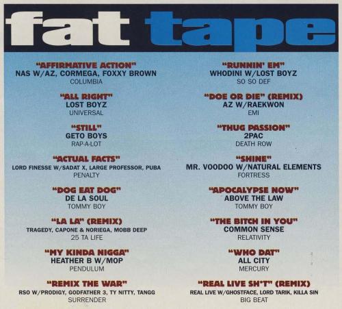 #tapedecktuesday: Source x Fat Tape June ‘96