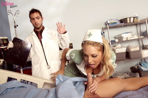unpoco:  via girls.twistys.com  Hope it&rsquo;s like this on BUPA