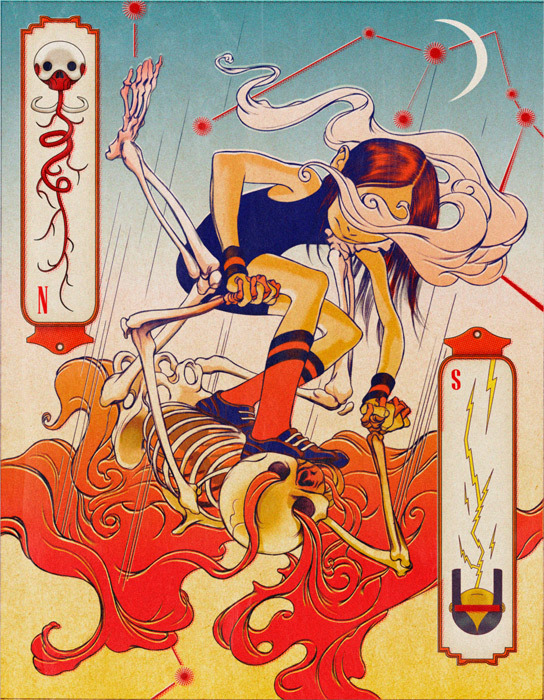 Flip by: James Jeanvia: signatureillustration
