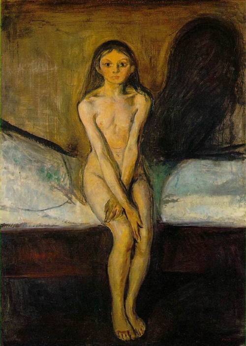 Porn Pics Puberty by Edvard Munch, 1895.