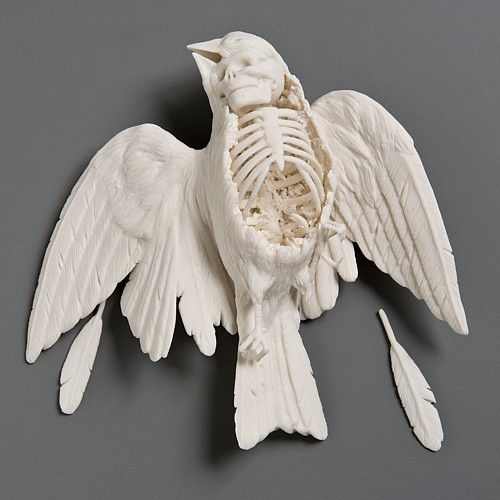 igotosleeptodream:  witchchild:  godforsaken: Kate MacDowell - “sparrow”  