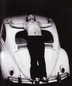 Transfixed performance by Chris Burden @