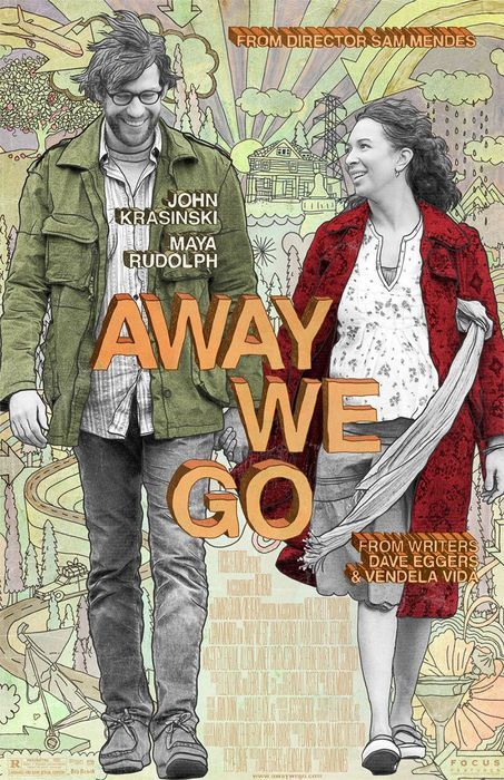 movieoftheday:  Away We Go, 2009. Starring John Krasinski, Maya Rudolph, Jeff Daniels,