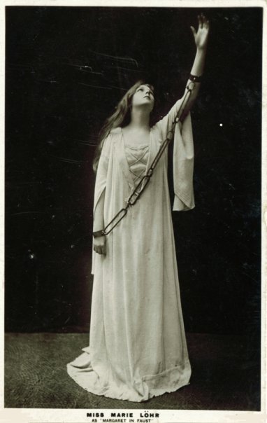 reliquarii: turnofthecentury: billyjane:Marie Lohr as Margaret in Faust (1907)  via pictura poesis