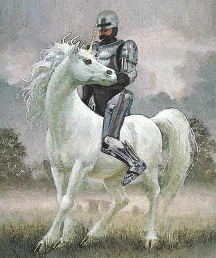 Best image of a unicorn ever? Perhaps.
