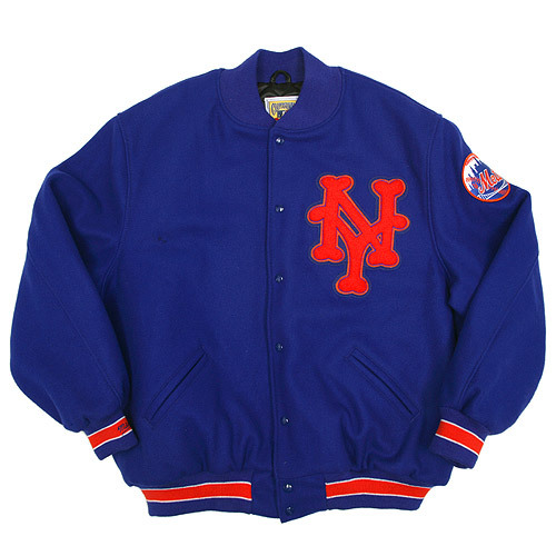 New York Mets Authentic 1969 Wool Jacket by Mitchell & Ness via alexanderrichterphoto