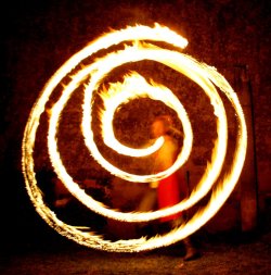 Elniapo:  Fire Spiral Matt The Samurai 