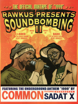 babylonfalling:  Rawkus ad for Soundboming 2. 