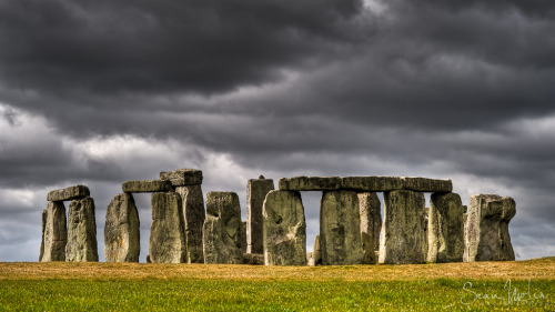 Dark Skies Over Stonehenge, Salisbury Plain, England (via Sean Molin | Photographer)