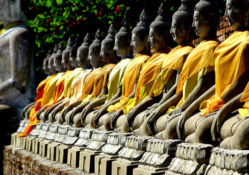 “Buddha Row” Fine Art Print by Dave Lloyd [276007-9] - RedBubble