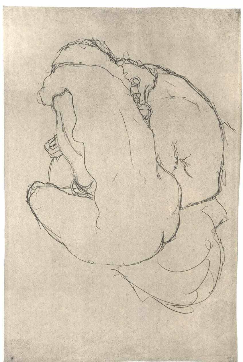 lilbluenude:  lecollecteur:  Gustav Klimt - Two seated female nudes facing left