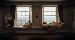 sugarspun:  fools-direction:  pretty-bird:  poignant:  transiency:  nouscroyons:  I actually want to one day live in a house with a big window seat like this. :) I just think they’re gorgeous.  The ones in my house aren’t quite so big, but they’re