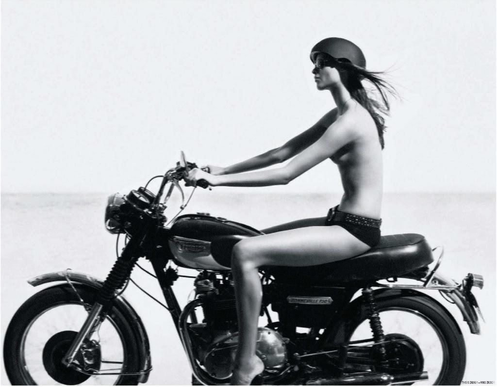 Janeta Samp photo by Fred Meylan for Zadig &amp; Voltaire Summer 2008