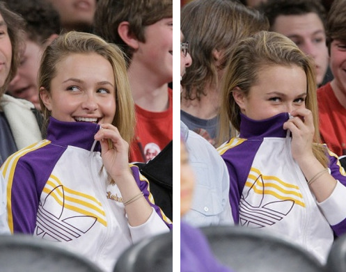 fyhaydenpanettiere-blog: (LA Lakers Game, 12/29/09)