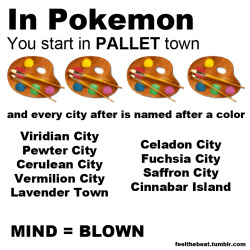 goatygoatyeah:  monsters-are-not-real:  fagsicle:  stfurodrigo:  th3nerd:  (via ruryon, camsteezy)   what colors are pewter, cerulean and cinnabar? &gt;_&gt;  I think pewter is a type of brown, and I know Cerulean is blue, and Cinnabar is a red.   I’ve