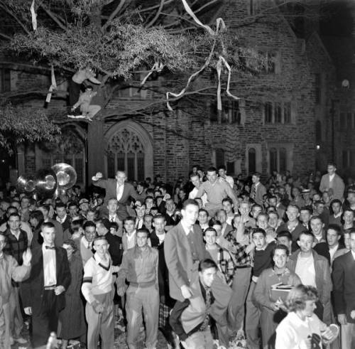 Duke University, 1952 [via].