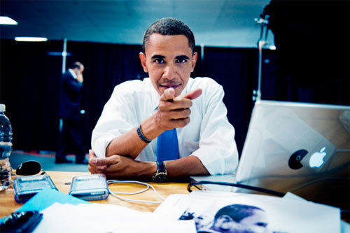 What can I say? I love a president who’s a tech-nerd…