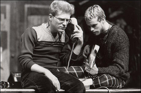 quizzical-frisson:   bookishone:   broadwaymusicals:   Anthony Rapp and Adam Pascal