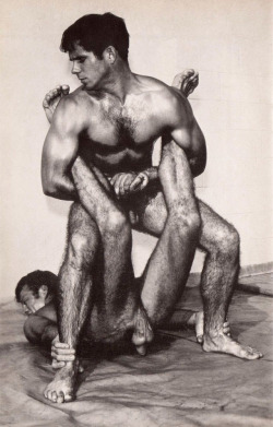 muskelimiehet2:  We all know the fact that wrestlers enjoy strong muscles, hairy legs, and full balls hanging so sexy.(via zenfancy)  http://prohibitedsecretgarden.tumblr.com/