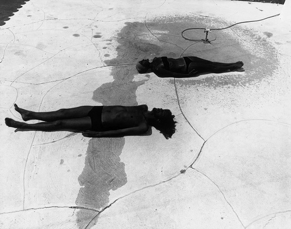 untitled photo by Jo Ann Callis, Black Sun series, 1976