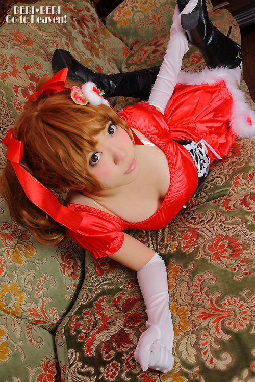 ganymede82: pinto:  petapeta:  fetica:  cosplay:  ベリベリ go to Heaven！ : 五十嵐なつみさん個撮　サンタ編　其の弐