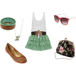 fashionfever:  Super cute for summer.I’m probably going to