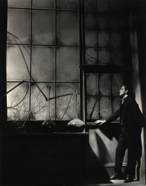 Fredric March, photographed by Karl Struss. Still from Dr. Jekyll &amp; Mr. Hyde. 1931