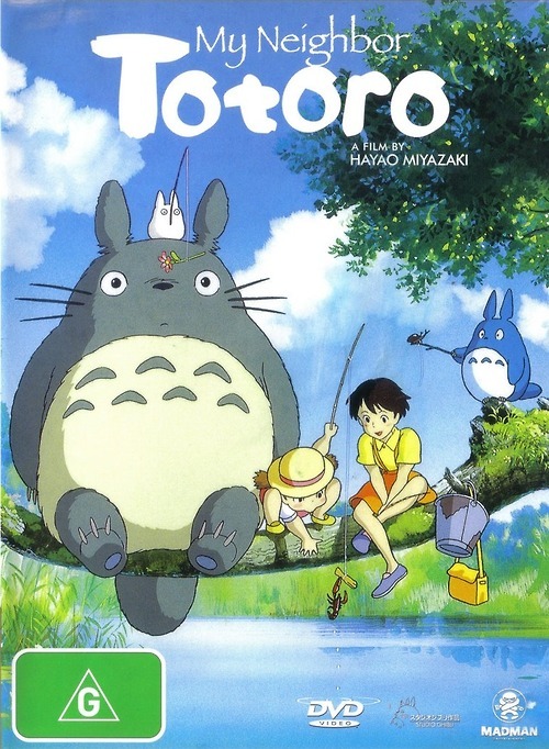 maybeitiswritten:  movieoftheday:  My Neighbor Totoro, 1988. Starring Dakota Fanning,
