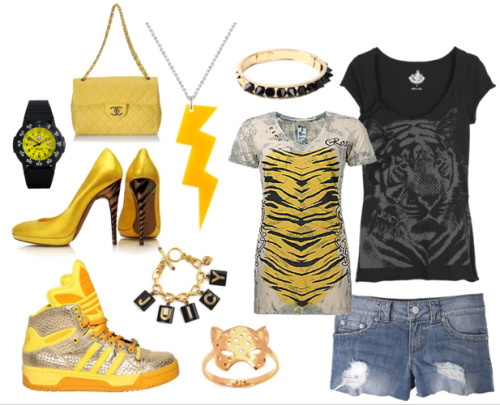 lovelikegraffiti:  Love that yellow adidas shoe