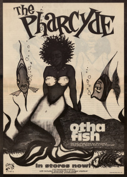 babylonfalling  Delicious Vinyl ad for the Otha Fish single by The Pharcyde. 